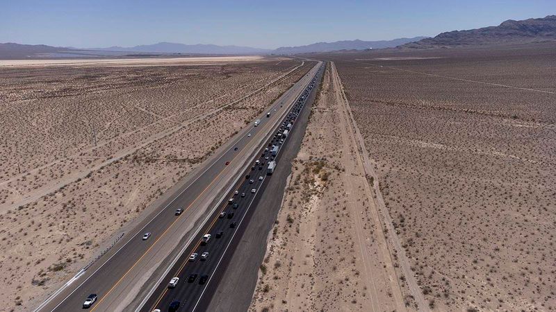 I-15 in Nevada