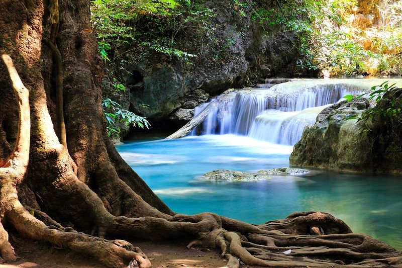 Erawan Falls' Hidden Upper Tiers