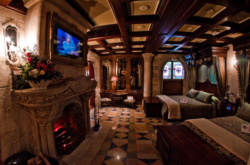 The Secret Suite in Cinderella's Castle