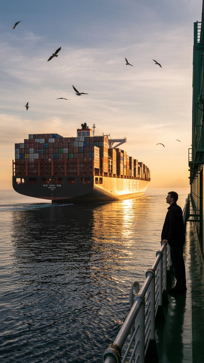 Cross Oceans on Cargo Ships and Cruises