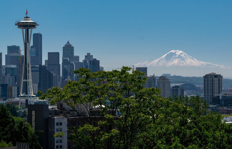 Mount Rainier Is Always Watching (When It's Clear)