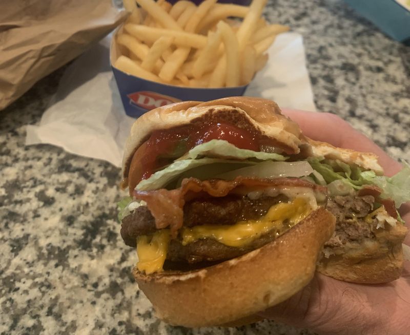 Dairy Queen's Original BeltBuster Double Meat Sandwich