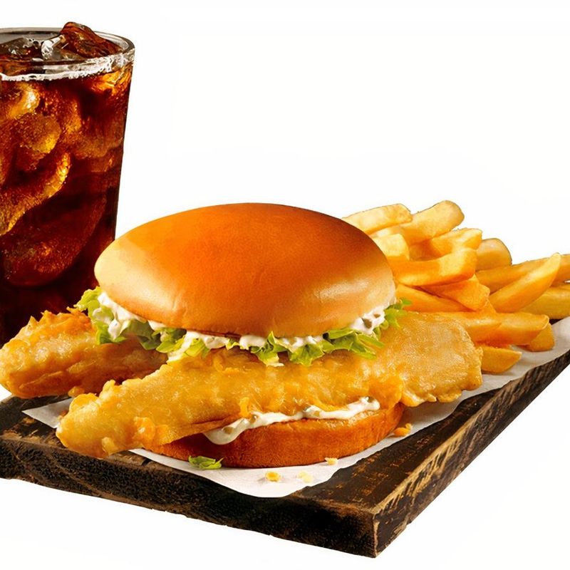 Captain D's Giant Fish Sandwich