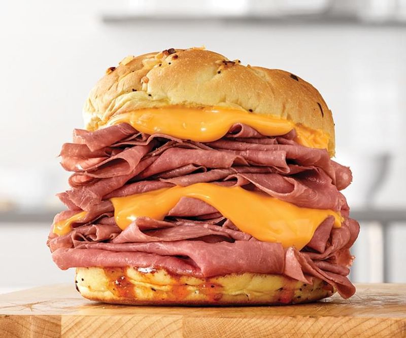 Arby's Half-Pound Beef 'n Cheddar