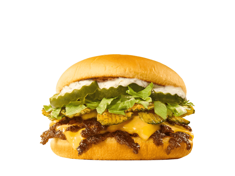 Sonic’s SuperSONIC Bacon Double Cheeseburger (with extra jalapeños)