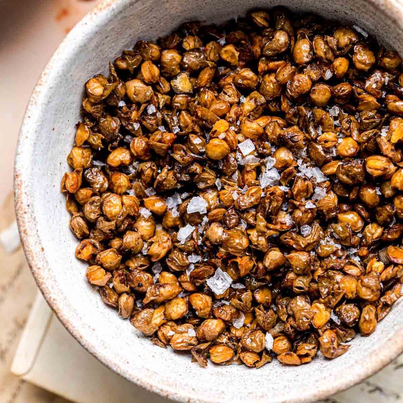 Crispy Roasted Lentils