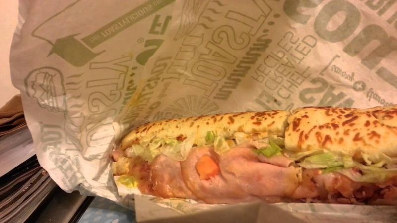 Quiznos Honey Bacon Sub