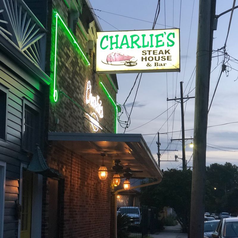Louisiana: Charlie’s Steak House (New Orleans)