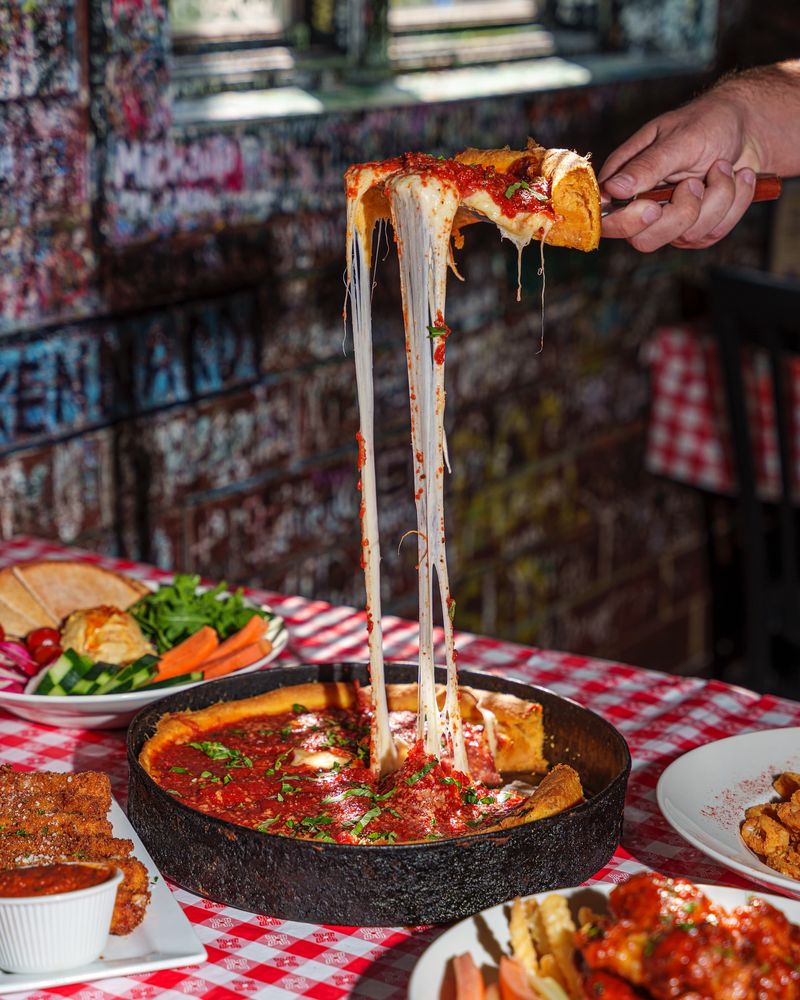 Deep-Dish Pizza: Chicago's Hearty Contribution