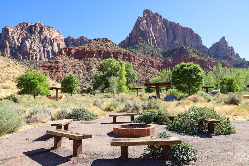 Watchman Campground — Zion National Park, Utah