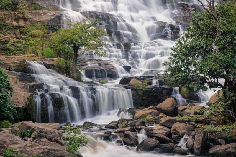 Doi Inthanon's Ethereal Waterfalls