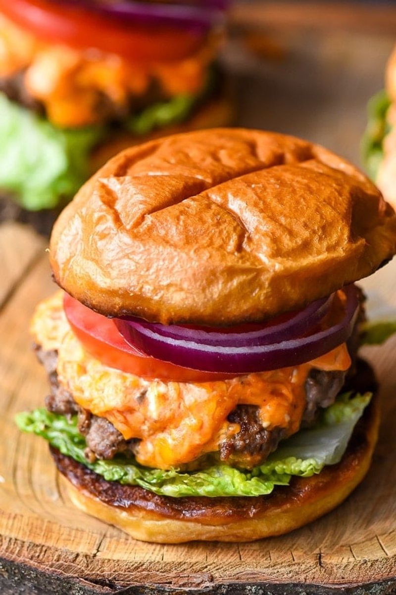 Pimento Cheese Burger: The Melty Masterpiece