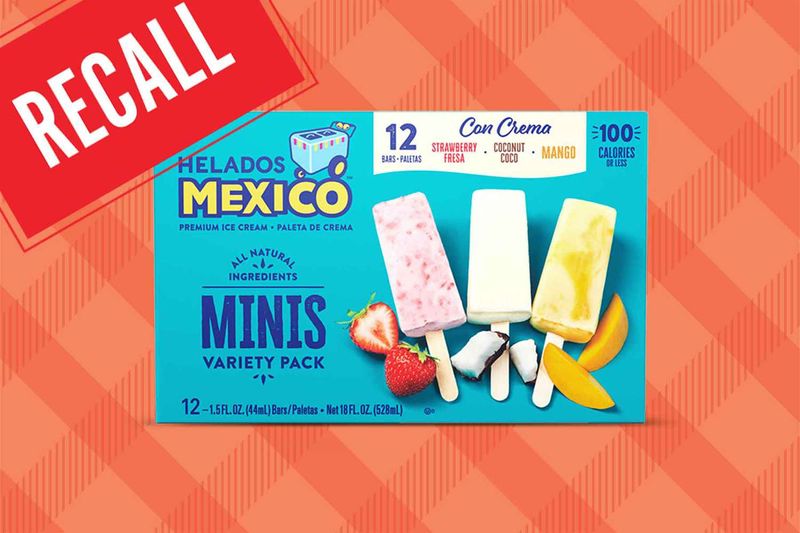Helados Mexico 12-Pack Mini Variety Cream: Cross-Brand Contamination