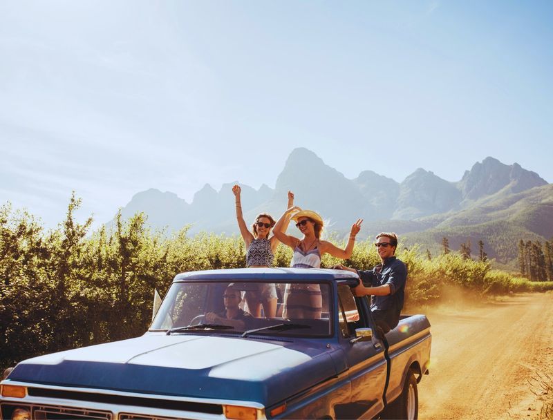 Ride in the Back of a Pickup Truck