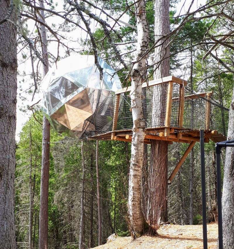 Escape to Boreal Forest's Canopy Spa Pods