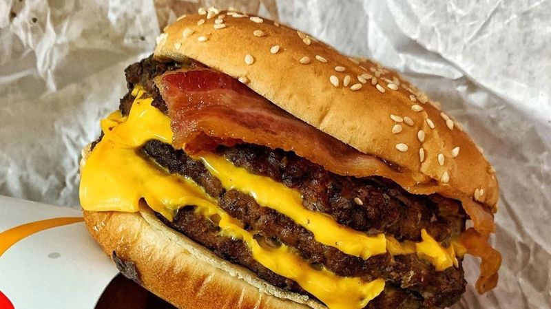 Burger King Triple Whopper with Cheese