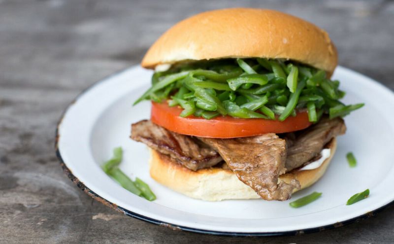 Chacarero (Chilean Sandwich)