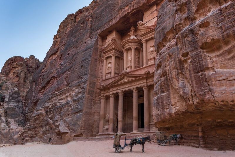 Petra Treasury's Rose-Red Mystery