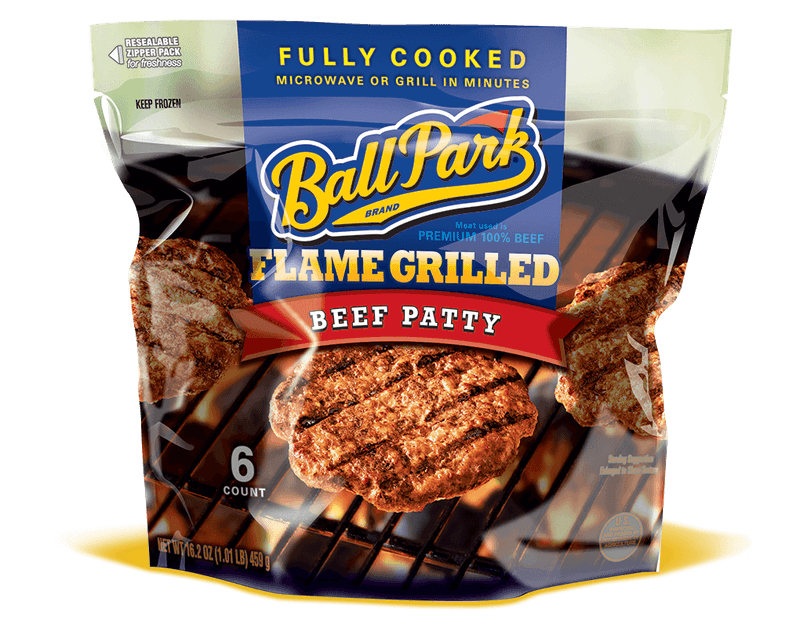 Pre-cooked Frozen Burgers