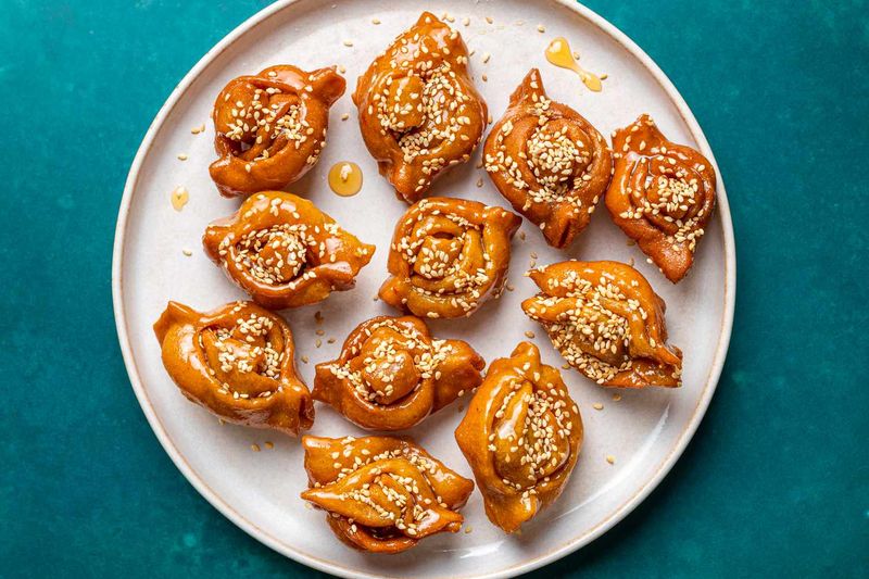 Chebakia (Honey-Sesame Cookies)