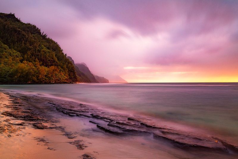Ke'e Beach