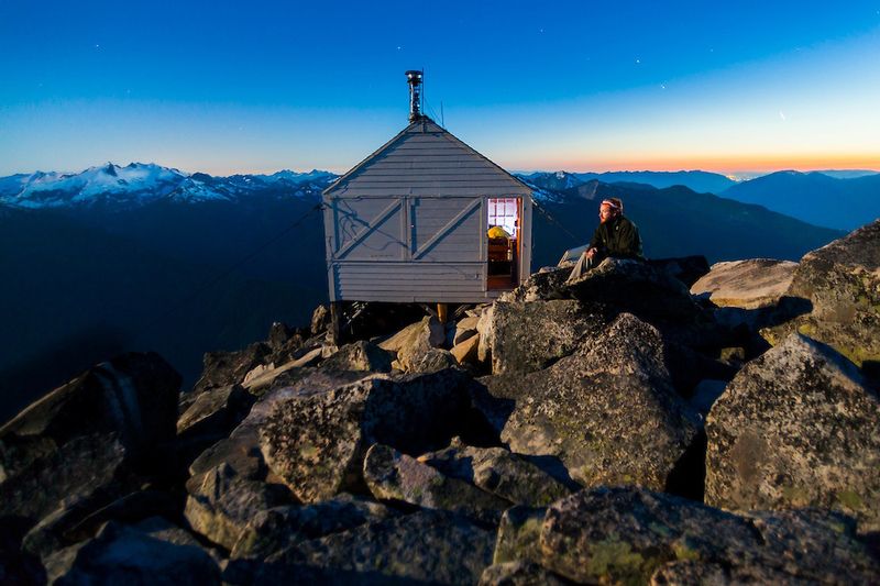 Hidden Lake Lookout — A Cabin with a View
