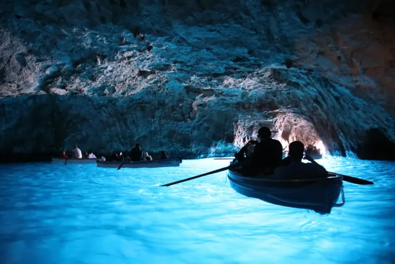 Grottoes of Capri, Italy