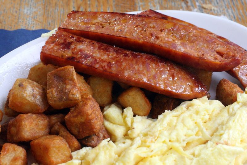 Massachusetts – Linguica and Eggs