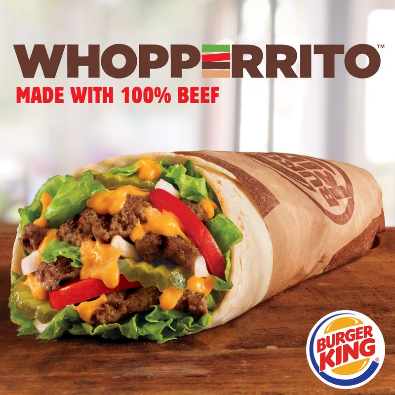 Burger King's Whopperito - Burrito Meets Burger Confusion