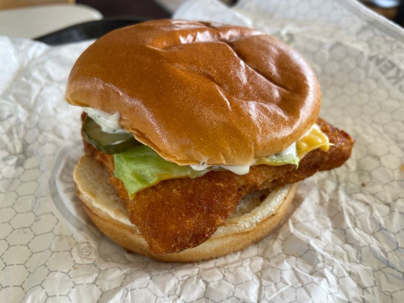 Wendy's Crispy Panko Fish Sandwich