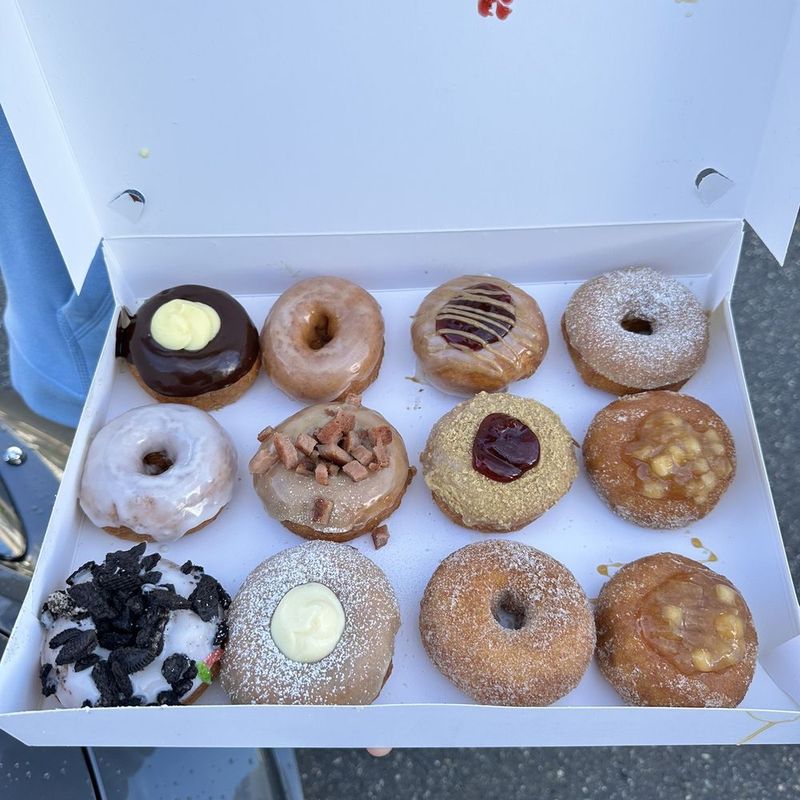 Boardwalk Donut Stands Atlantic City - Gambling District Gouging