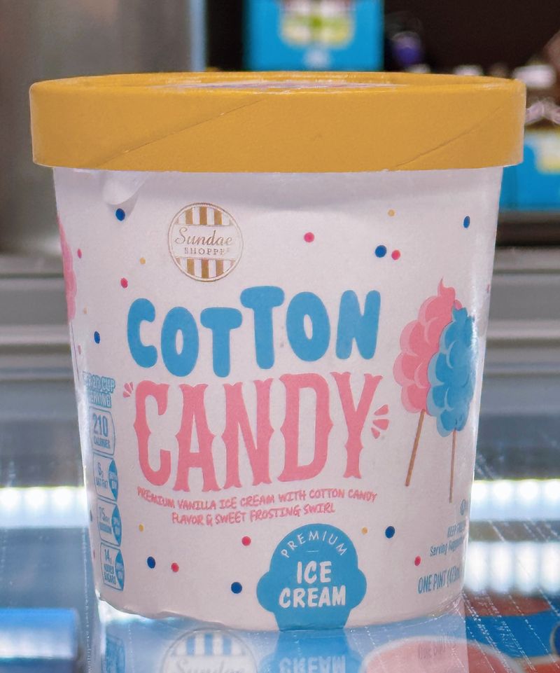 Sundae Shoppe Cotton Candy Ice Cream Pint