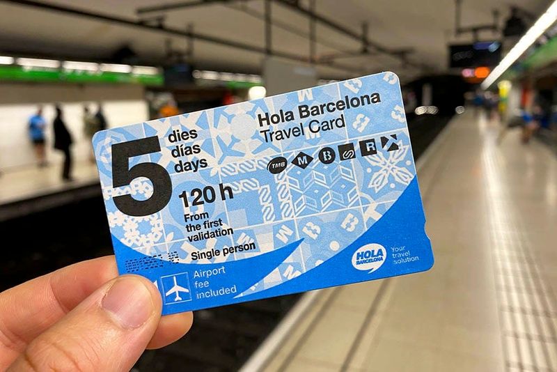 Overlooking Local Transport Cards in Spain
