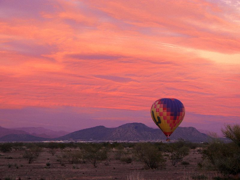 Sunset Hot Air Balloon Rides