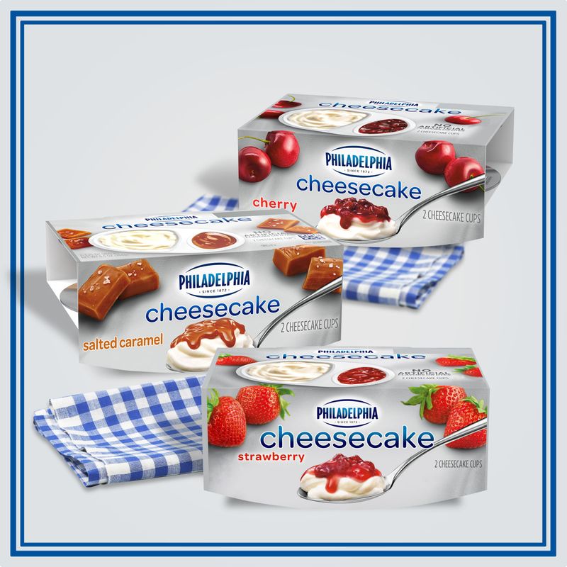 Philadelphia Cheesecake Snacks