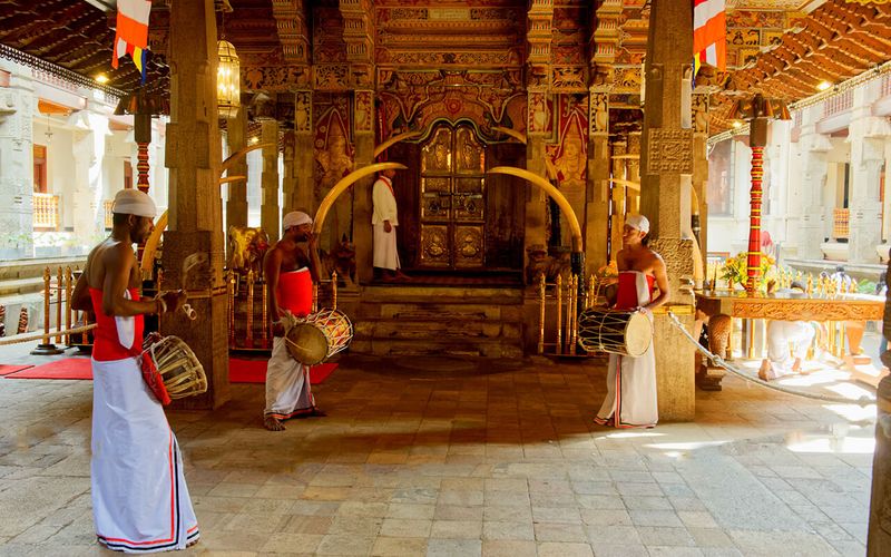 Kandy, Sri Lanka - Sacred Tooth Temple