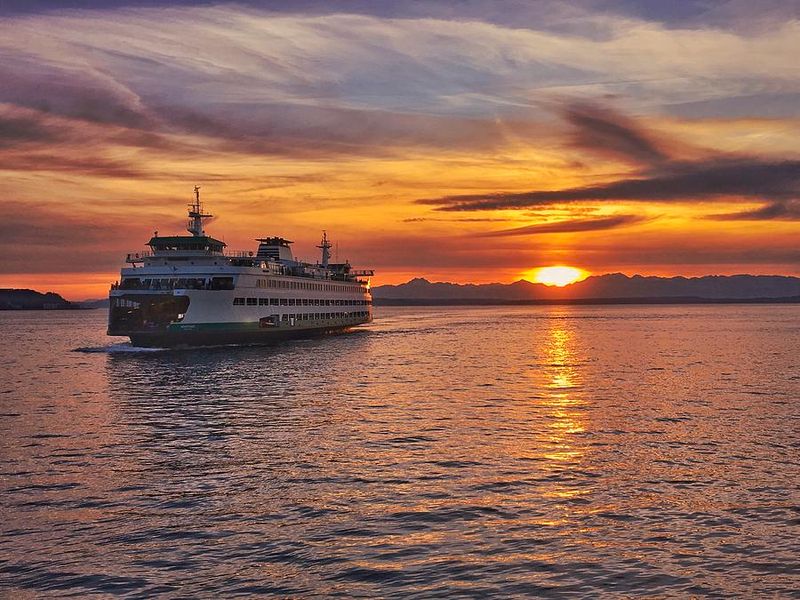 Sunsets Over Puget Sound Are Magic
