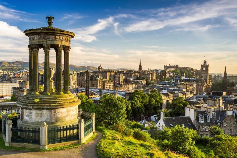 Edinburgh, Scotland (instead of London)