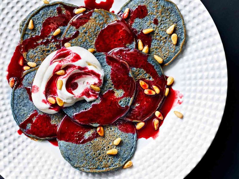 New Mexico – Blue Corn Pancakes