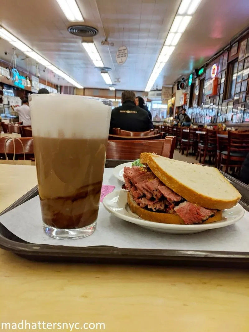 New York – Egg Cream and Pastrami on Rye