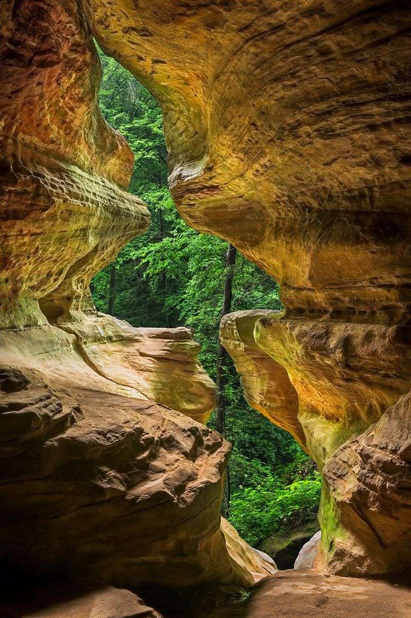 Ohio: Hocking Hills’ Rock House