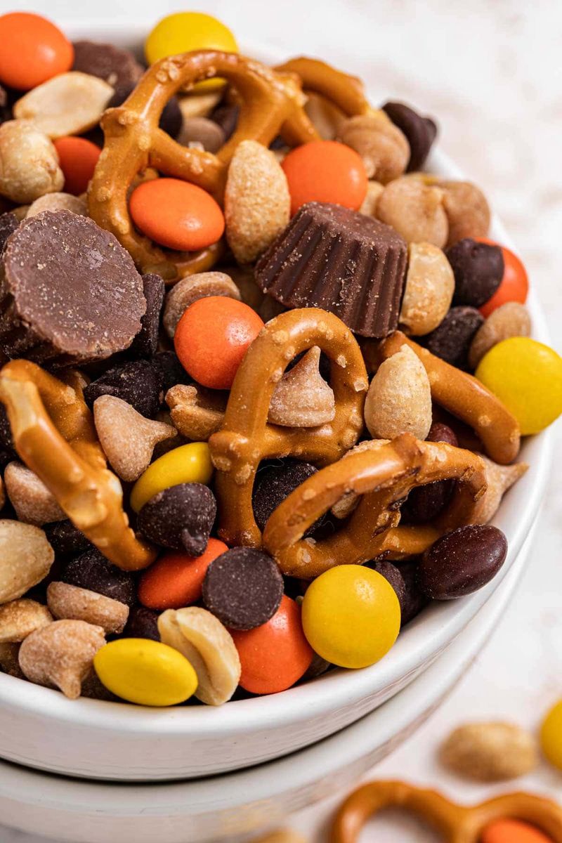 Trail Mixes with Candy Pieces
