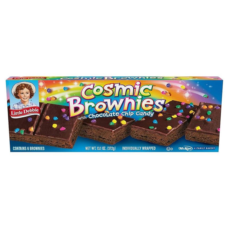 Cosmic Brownies - Dense Fudgy Candy Chip Heaven