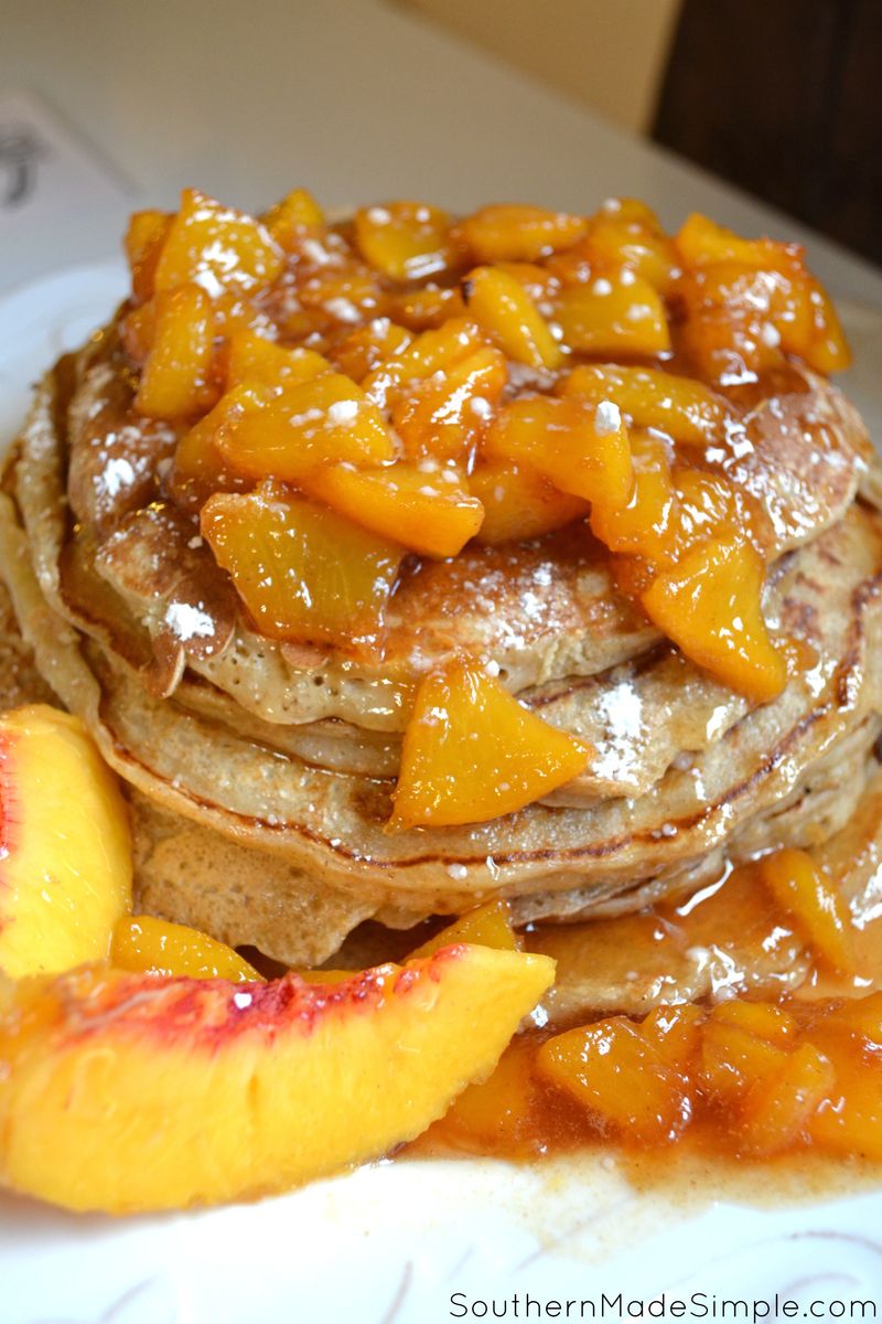 Georgia – Peach Pancakes