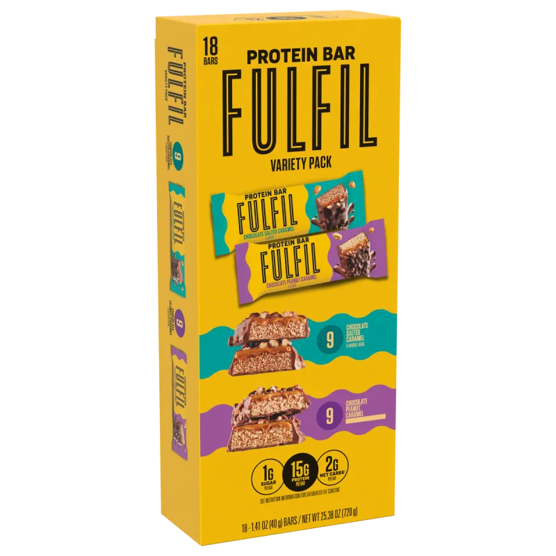 FULFIL Protein Bar Variety Pack