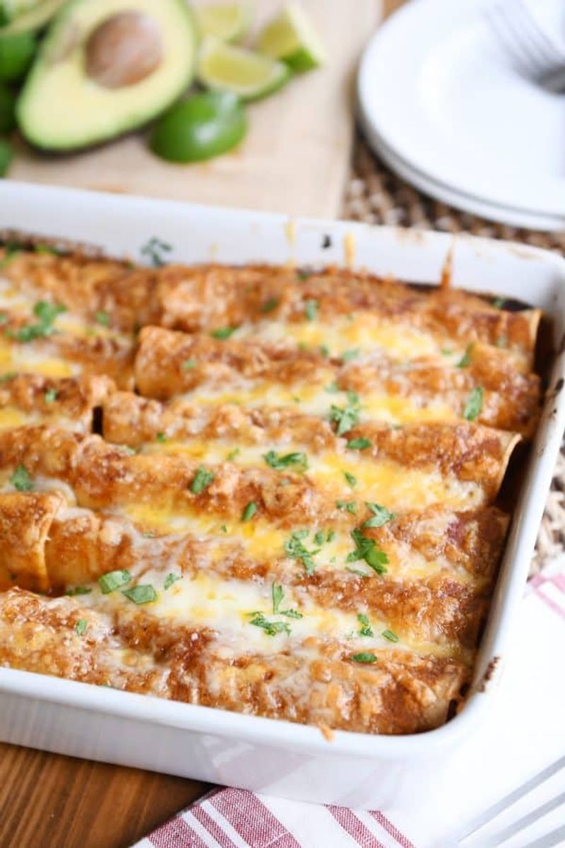 Bland Chicken Enchiladas
