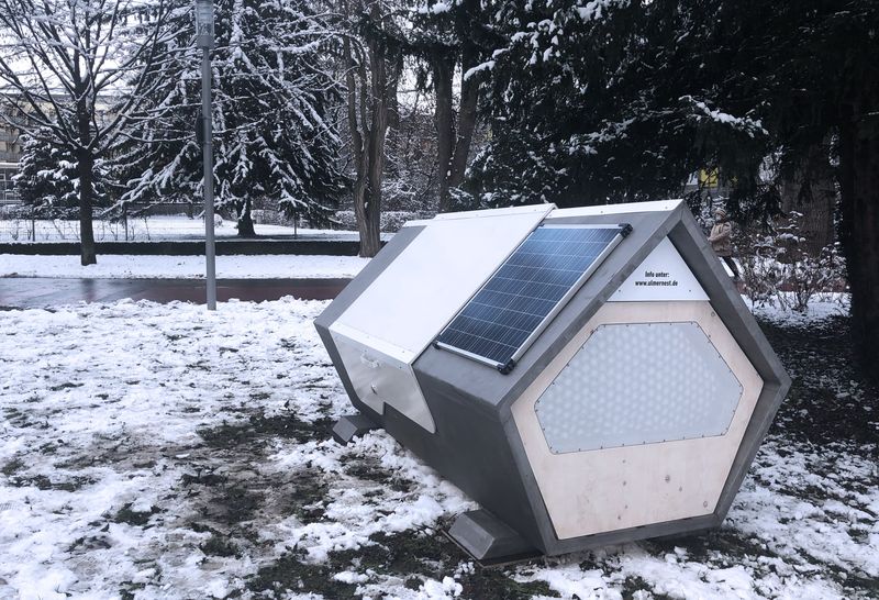 Sleeping Pod in the Park