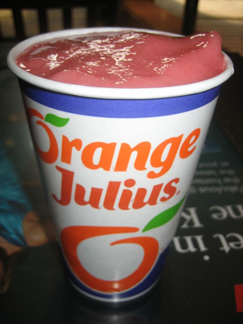 Orange Julius: Mall Food Court Royalty