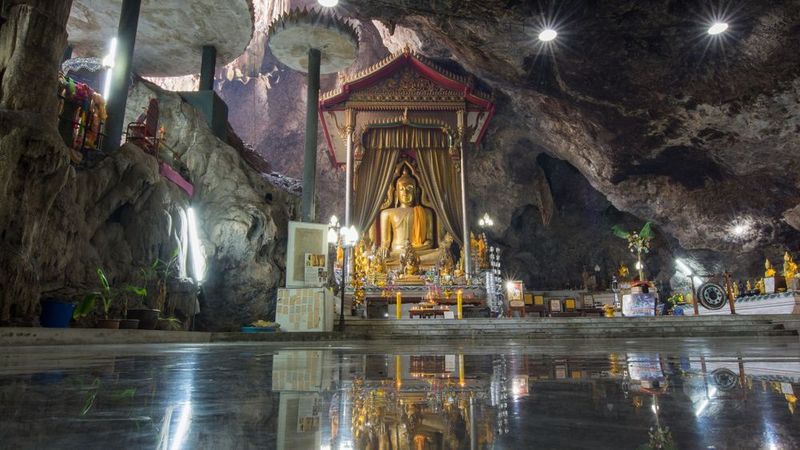 Kanchanaburi's Cave Temple Complex