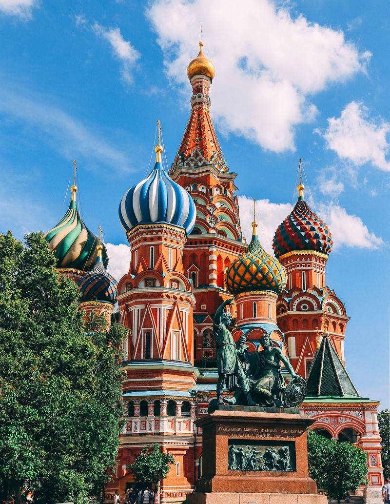 St. Basil's Cathedral's Psychedelic Domes